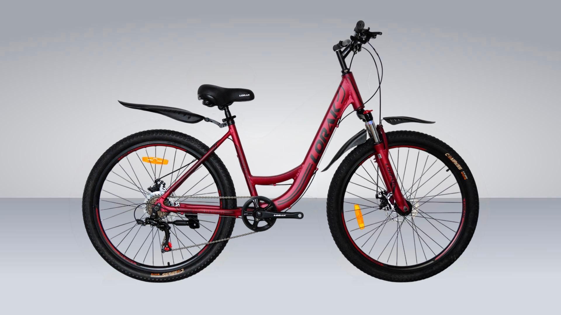 Велосипед LORAK COMFORT LADY 26 Оборудование: SHIMANO