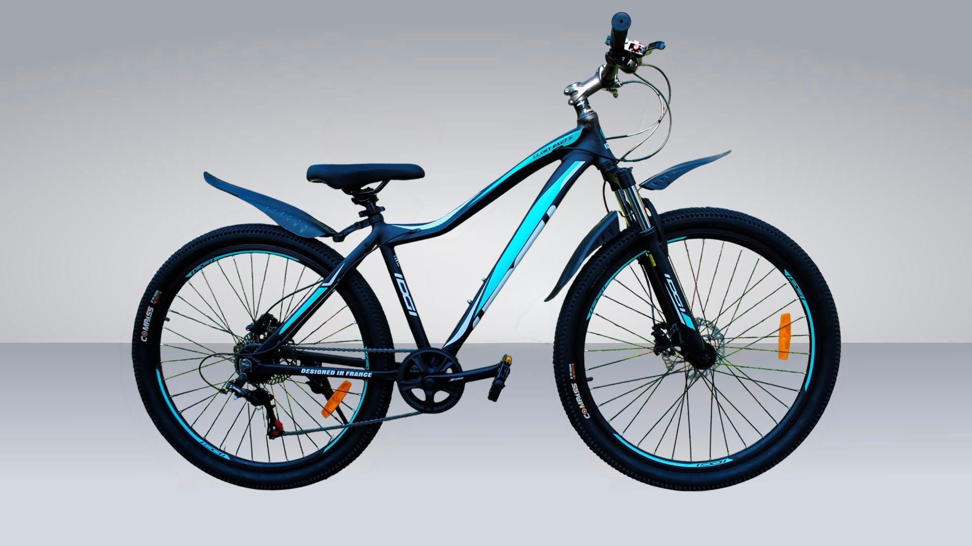 IDGI GLORY BX 27.5 -New Чёрно-мятный IКассета, Гидравлика, Shimano Alrus